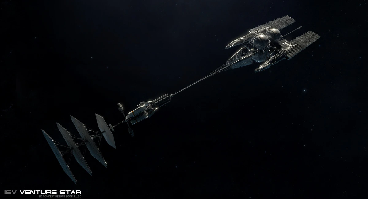 ISV Venture Star — le vaisseau interstellaire